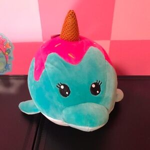 Ice cream whale stuffed animal